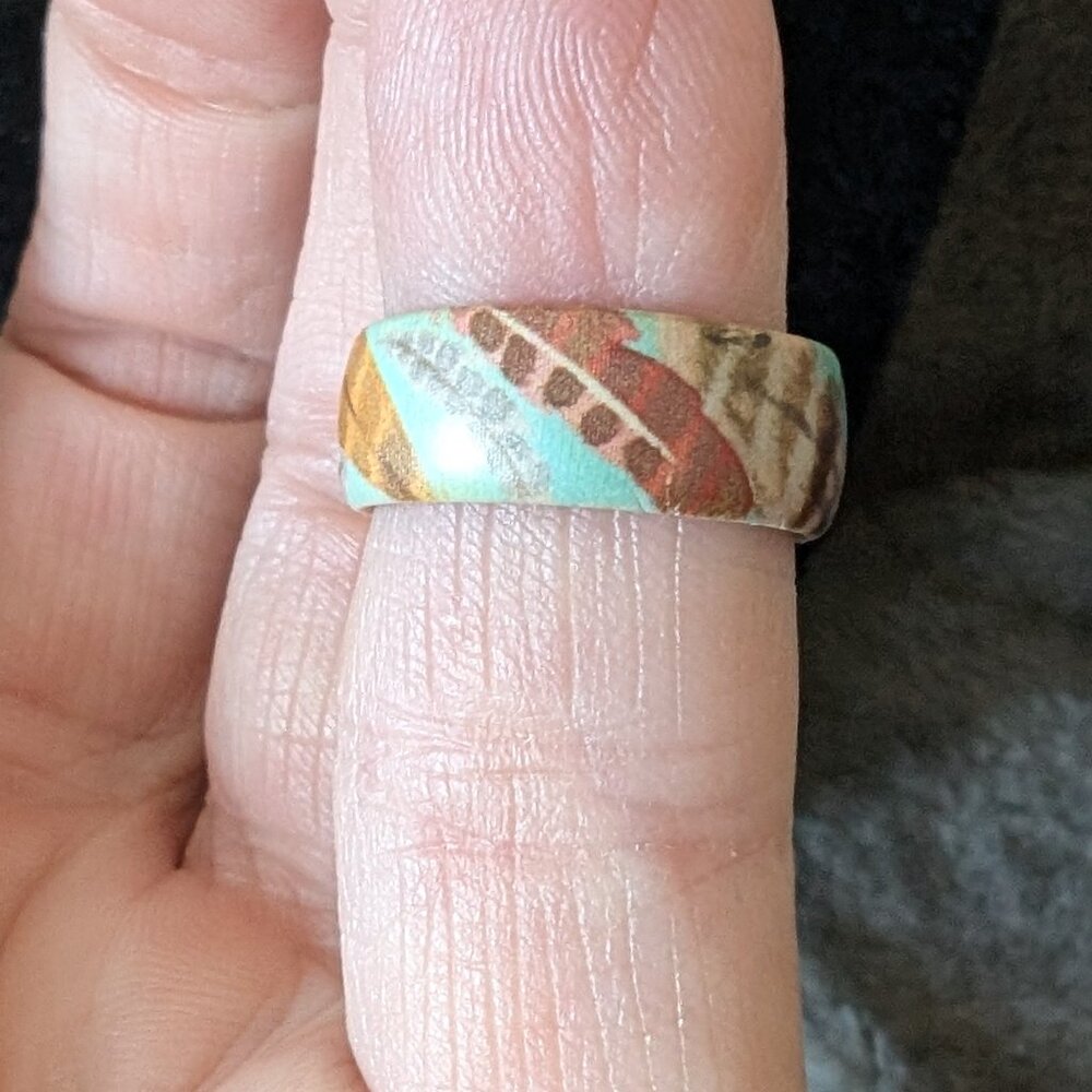 ANIMAL PRINT RING #35 - Picture 2 of 3